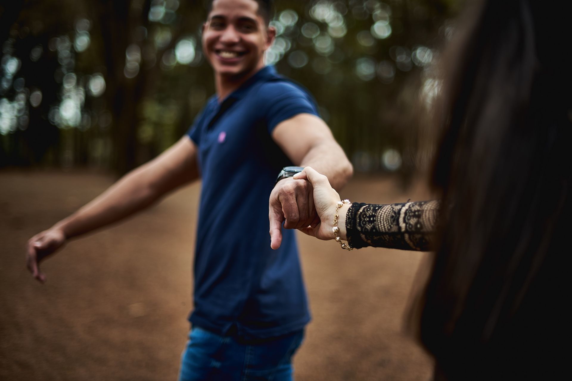 Foto Pre Wedding Gabriela e Felipe no Magic Gardens Foto Pre Wedding Gabriela e Felipe no Magic Gardens - Imagem 7