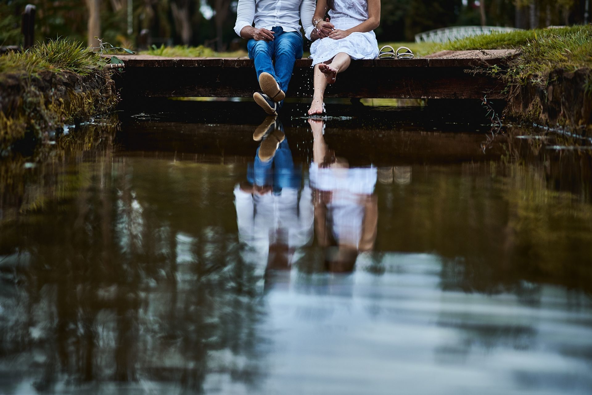 Foto Pre Wedding Gabriela e Felipe no Magic Gardens Foto Pre Wedding Gabriela e Felipe no Magic Gardens - Imagem 29