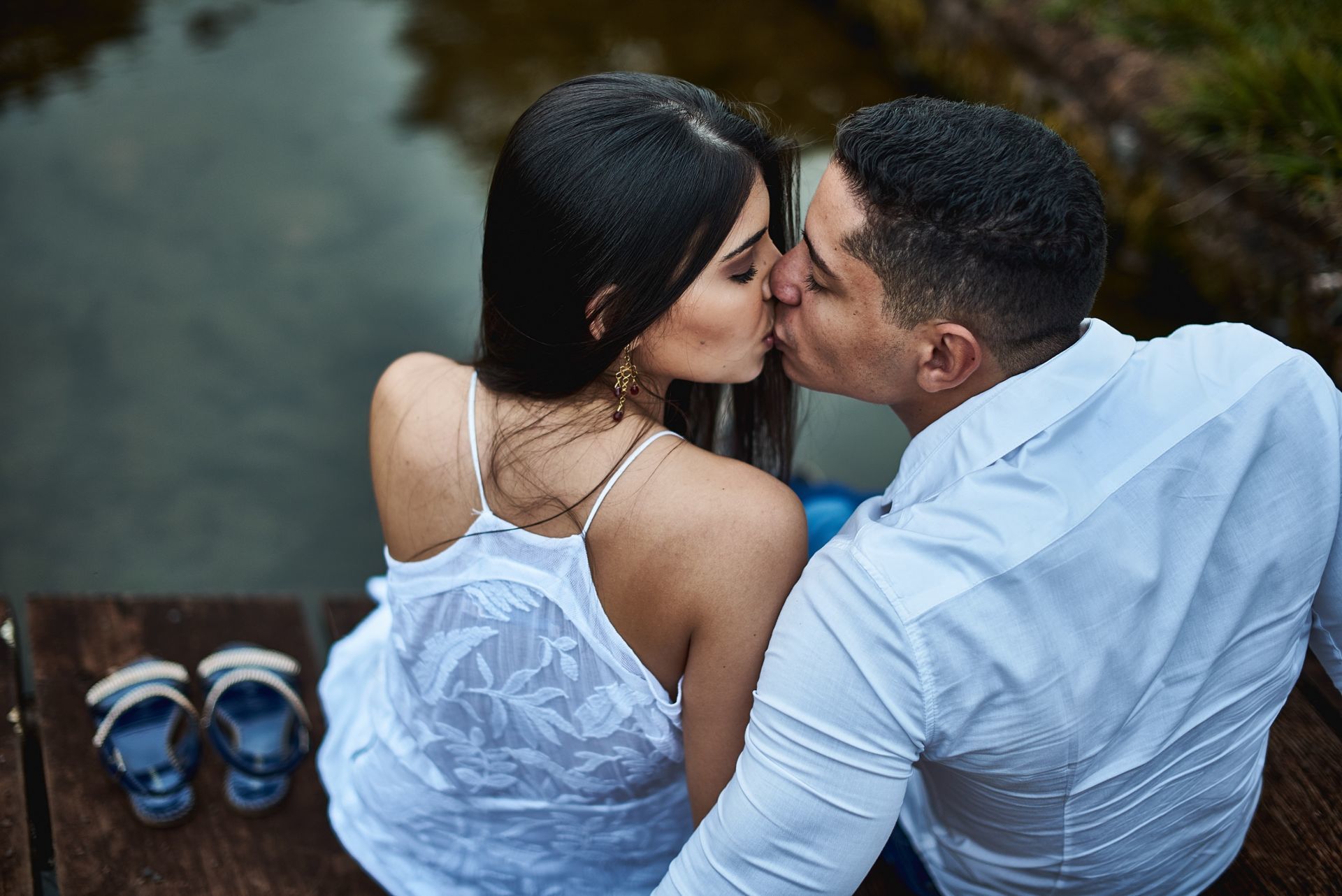 Foto Pre Wedding Gabriela e Felipe no Magic Gardens Foto Pre Wedding Gabriela e Felipe no Magic Gardens - Imagem 30