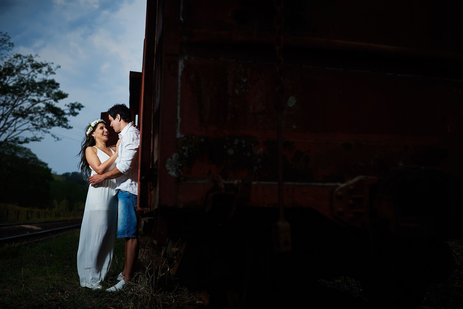Foto Ensaio Pre Wedding Lais e Marcelo na Hipica Foto Ensaio Pre Wedding Lais e Marcelo na Hipica - Imagem 26